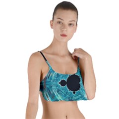 Mandelbrot Apple Fractal Abstract Layered Top Bikini Top  by Wegoenart