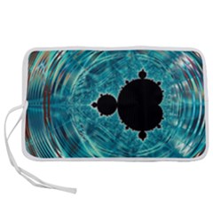 Mandelbrot Apple Fractal Abstract Pen Storage Case (s) by Wegoenart