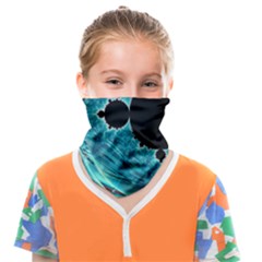 Mandelbrot Apple Fractal Abstract Face Covering Bandana (kids) by Wegoenart