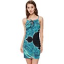 Mandelbrot Apple Fractal Abstract Summer Tie Front Dress View1