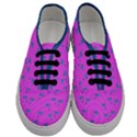 Pink and blue, cute dolphins pattern, animals theme Men s Classic Low Top Sneakers View1