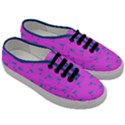 Pink and blue, cute dolphins pattern, animals theme Men s Classic Low Top Sneakers View3