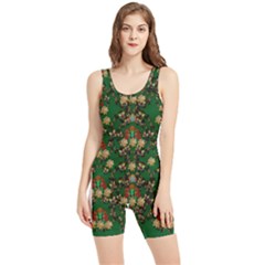 Ganesh Elephant Art With Waterlilies Women s Wrestling Singlet by pepitasart