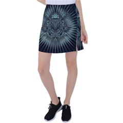 Abstract Art Fractal Artwork Tennis Skirt by Pakrebo