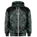 Abstract Art Fractal Artwork Men s Zipper Hoodie View1