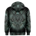 Abstract Art Fractal Artwork Men s Zipper Hoodie View2