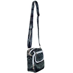 Abstract Art Fractal Artwork Shoulder Strap Belt Bag by Pakrebo