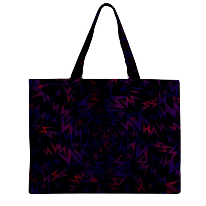 Art Pattern Design Wallpaper Background Cartoon Zipper Mini Tote Bag