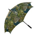 Map Illustration Grand Theft Auto Golf Umbrellas View2