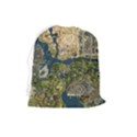 Map Illustration Grand Theft Auto Drawstring Pouch (Large) View2