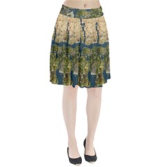 Map Illustration Grand Theft Auto Pleated Skirt by danenraven