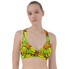 Fruit Food Wallpaper Sweetheart Sports Bra by Dutashop