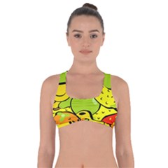 Fruit Food Wallpaper Got No Strings Sports Bra by Dutashop