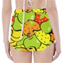 Fruit Food Wallpaper High-Waisted Bikini Bottoms View2