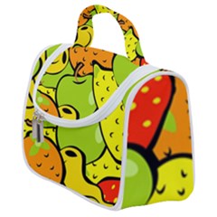 Fruit Food Wallpaper Satchel Handbag by Dutashop