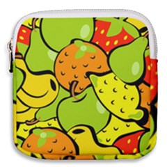 Fruit Food Wallpaper Mini Square Pouch by Dutashop