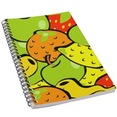 Fruit Food Wallpaper 5 5  X 8 5  Notebook by Dutashop