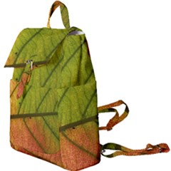 Leaf Autumn Fall Season Macro Buckle Everyday Backpack by Wegoenart