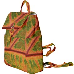 Leaf Veins Texture Autumn Fall Buckle Everyday Backpack by Wegoenart