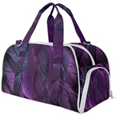 Feather Pattern Texture Form Burner Gym Duffel Bag by Wegoenart