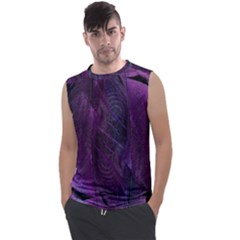 Feather Pattern Texture Form Men s Regular Tank Top by Wegoenart