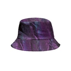 Feather Pattern Texture Form Bucket Hat (kids) by Wegoenart