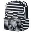 Striped-skull Demonic Skulls-stripe Giant Full Print Backpack View4