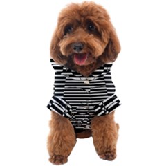 Striped-skull Demonic Skulls-stripe Dog Coat by Casemiro