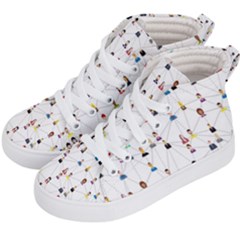 Social-media Kids  Hi-top Skate Sneakers by nateshop