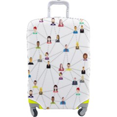 Social-media Luggage Cover (large) by nateshop