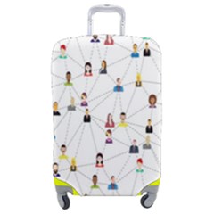 Social-media Luggage Cover (medium) by nateshop