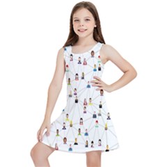 Social-media Kids  Lightweight Sleeveless Dress