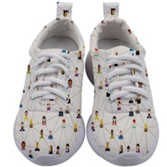 Social-media Kids Athletic Shoes by nateshop