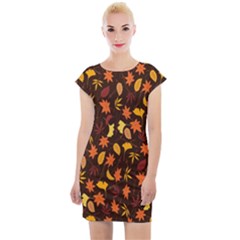 Thanksgiving Cap Sleeve Bodycon Dress by nateshop