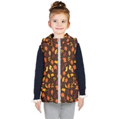 Thanksgiving Kids  Hooded Puffer Vest