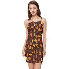 Thanksgiving Summer Tie Front Dress by nateshop