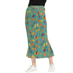 Thanksgiving-003 Maxi Fishtail Chiffon Skirt by nateshop