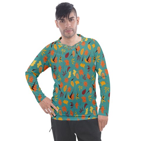 Thanksgiving-003 Men s Pique Long Sleeve Tee by nateshop