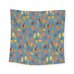 Thanksgiving-005 Square Tapestry (small) by nateshop