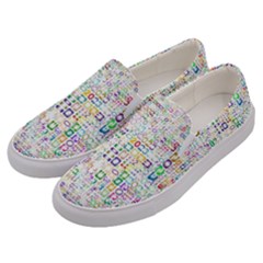 Calendar Men s Canvas Slip Ons by nateshop