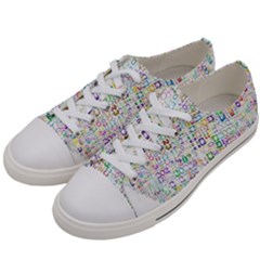 Calendar Men s Low Top Canvas Sneakers by nateshop