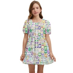 Calendar Kids  Short Sleeve Dolly Dress