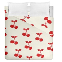 Cherries Duvet Cover Double Side (queen Size) by nateshop