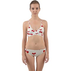 Cherries Wrap Around Bikini Set by nateshop