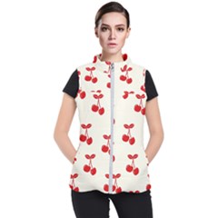 Cherries Women s Puffer Vest by nateshop