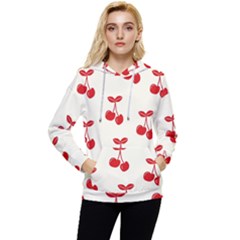 Cherries Women s Lightweight Drawstring Hoodie by nateshop