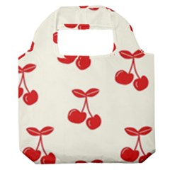 Cherries Premium Foldable Grocery Recycle Bag by nateshop