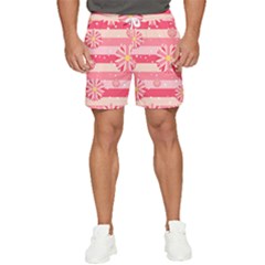 Floral-002 Men s Runner Shorts