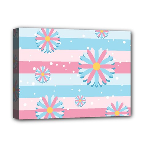 Flowers-023 Deluxe Canvas 16  X 12  (stretched)  by nateshop