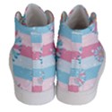 Flowers-023 Men s Hi-Top Skate Sneakers View4